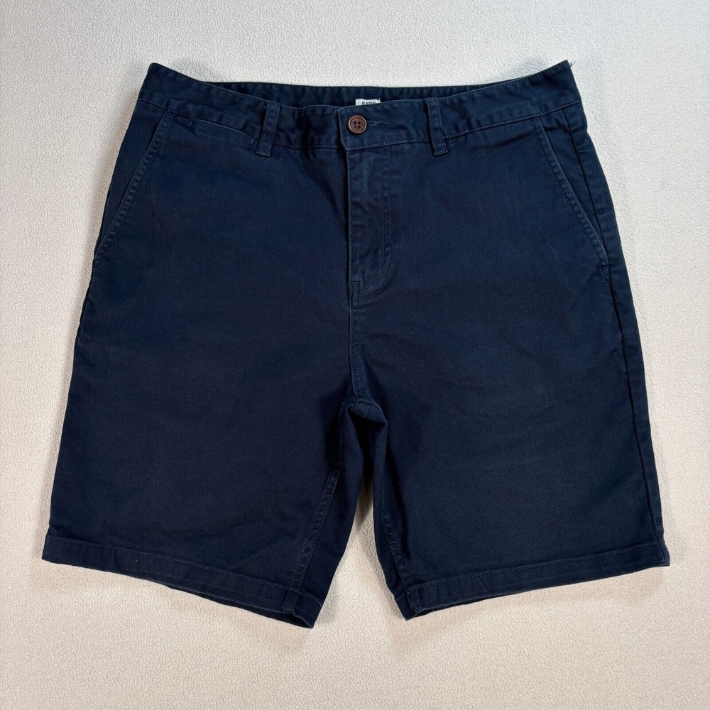 Katin Cove‎ Shorts Men's 31x7 Navy Classic Chino Strech Pockets Comfort Casual